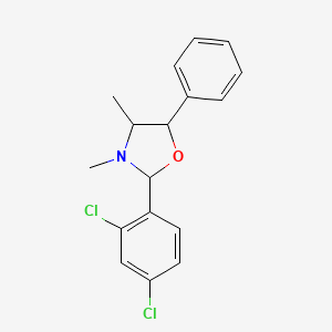 2-(2,4-Dichlorophenyl)-3,4-dimethyl-5-phenyl-1,3-oxazolidine