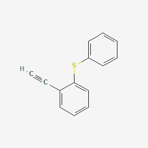 molecular formula C14H10S B12563068 1-Ethynyl-2-(phenylsulfanyl)benzene CAS No. 143392-32-9