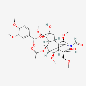 molecular formula C35H47NO13 B1256308 Faleoconitine 