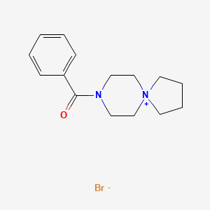 8-Benzoyl-5,8-diazaspiro[4.5]decan-5-ium bromide