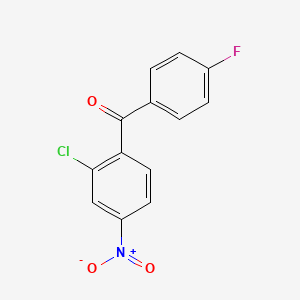 (2-Chloro-4-nitrophenyl)(4-fluorophenyl)methanone