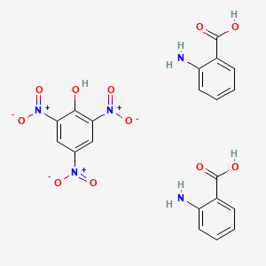 2-Aminobenzoic acid;2,4,6-trinitrophenol