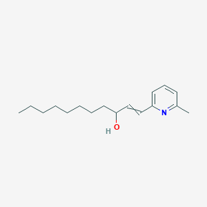 molecular formula C17H27NO B12563133 1-(6-Methylpyridin-2-yl)undec-1-en-3-ol CAS No. 143413-76-7