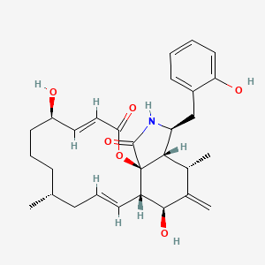 molecular formula C29H37NO6 B1256317 细胞松弛素 Z4 