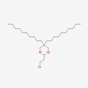 2-(2-Bromoethyl)-5,5-didecyl-1,3-dioxane