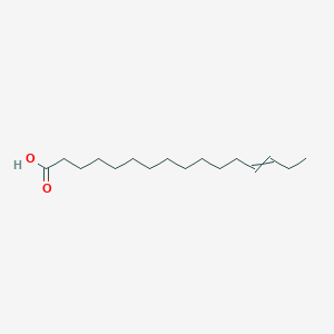 molecular formula C16H30O2 B12563310 Hexadec-13-enoic acid CAS No. 144462-52-2