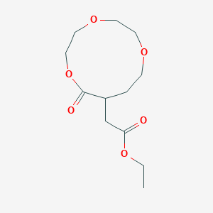 Ethyl (8-oxo-1,4,7-trioxacycloundecan-9-yl)acetate