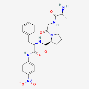 L-Alanylglycyl-L-prolyl-N-(4-nitrophenyl)-L-phenylalaninamide