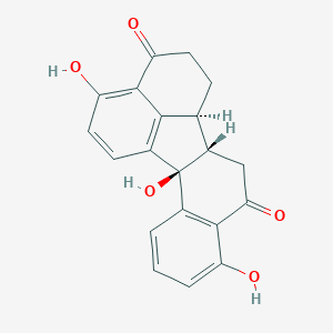 molecular formula C20H16O5 B1256338 daldinone C 