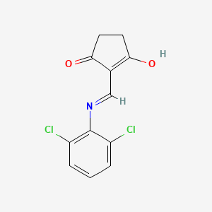 1,3-Cyclopentanedione, 2-[[(2,6-dichlorophenyl)amino]methylene]-