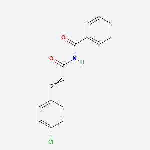 N-[3-(4-Chlorophenyl)acryloyl]benzamide