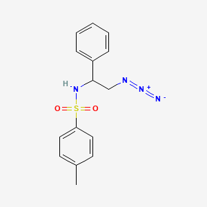 Benzenesulfonamide, N-(2-azido-1-phenylethyl)-4-methyl-