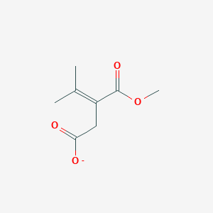 3-(Methoxycarbonyl)-4-methylpent-3-enoate