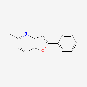 5-Methyl-2-phenylfuro[3,2-b]pyridine