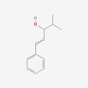 4-Methyl-1-phenylpent-1-en-3-ol