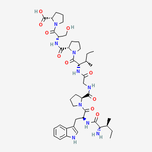 L-Isoleucyl-L-tryptophyl-L-prolylglycyl-L-isoleucyl-L-prolyl-L-seryl-L-proline