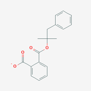 2-{[(2-Methyl-1-phenylpropan-2-yl)oxy]carbonyl}benzoate