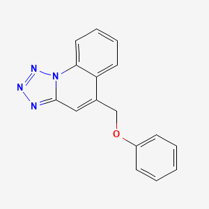 5-(Phenoxymethyl)tetrazolo[1,5-a]quinoline