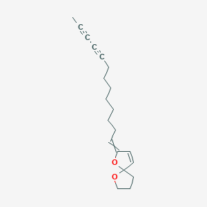 2-(Trideca-9,11-diyn-1-ylidene)-1,6-dioxaspiro[4.4]non-3-ene