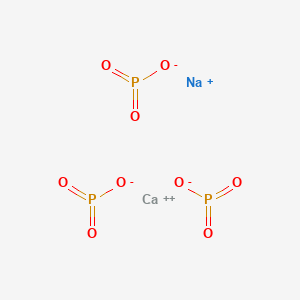 B1256361 Calcium sodium metaphosphate CAS No. 15551-60-7