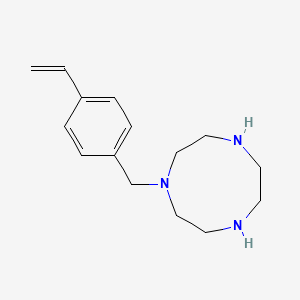 1-[(4-Ethenylphenyl)methyl]-1,4,7-triazonane