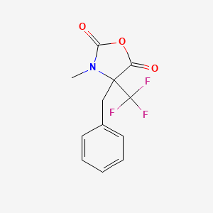 4-Benzyl-3-methyl-4-(trifluoromethyl)-1,3-oxazolidine-2,5-dione