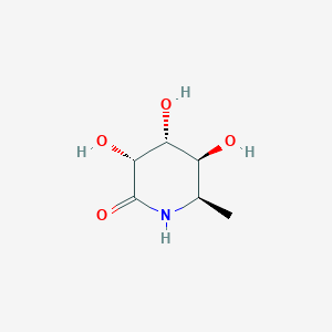 2-Piperidinone, 3,4,5-trihydroxy-6-methyl-, (3R,4R,5S,6R)-