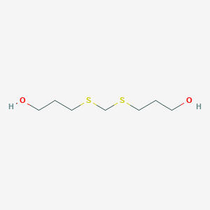 3-(3-Hydroxypropylsulfanylmethylsulfanyl)propan-1-ol