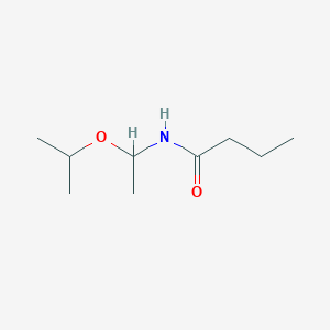 N-{1-[(Propan-2-yl)oxy]ethyl}butanamide