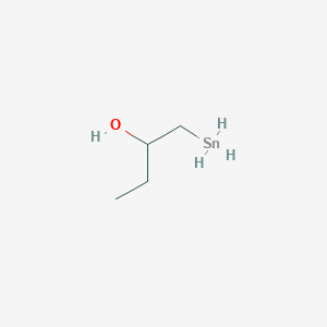 molecular formula C4H12OSn B1256400 1-Stannylbutan-2-ol 