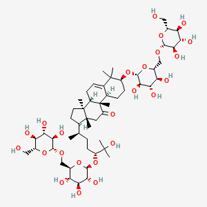 molecular formula C54H90O24 B1256411 11-氧莫格罗苷 IV A 