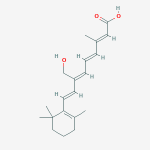 molecular formula C20H28O3 B1256415 19-Hydroxy-all-trans-retinoic acid 
