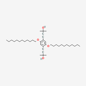 1,4-Bis(3-hydroxy-3-methyl-1-butynyl)-2,5-bis(dodecyloxy)benzene