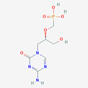molecular formula C7H13N4O6P B1256417 HPMP-5-azaC 