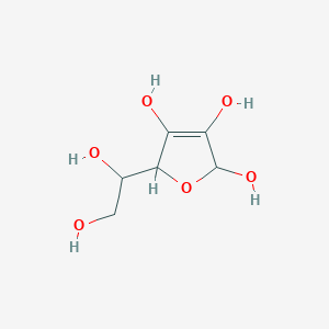 molecular formula C6H10O6 B12564214 Hex-2-enofuranose CAS No. 184881-73-0