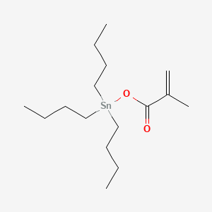 molecular formula C16H32O2Sn B1256427 甲基丙烯酸三丁基锡 CAS No. 2155-70-6