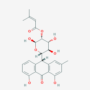 molecular formula C25H26O9 B1256429 Alvaradoin L 