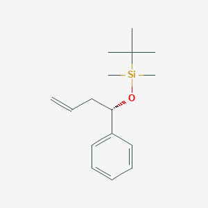 Silane, (1,1-dimethylethyl)dimethyl[[(1S)-1-phenyl-3-butenyl]oxy]-