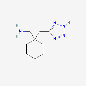 [1-(2H-tetrazol-5-ylmethyl)cyclohexyl]methanamine