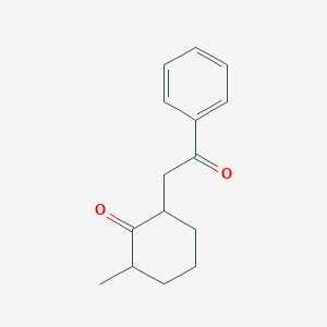 Cyclohexanone, 2-methyl-6-(2-oxo-2-phenylethyl)-