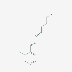 1-Methyl-2-(nona-1,3-dien-1-YL)benzene