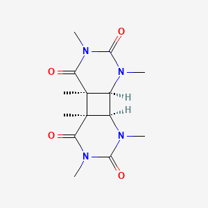molecular formula C14H20N4O4 B1256472 1,3-Dimethylthymine cyclobutane dimer CAS No. 7025-74-3