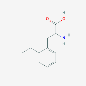 molecular formula C11H15NO2 B12564751 2-Amino-3-(2-ethylphenyl)propanoic acid CAS No. 143251-69-8