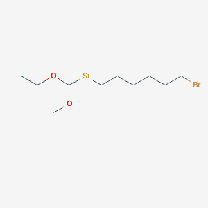 molecular formula C11H23BrO2Si B12564762 CID 78061189 