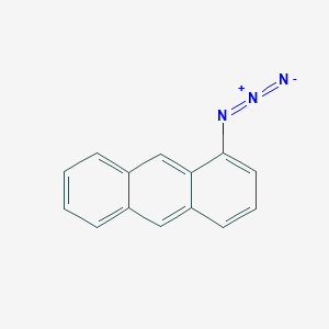 molecular formula C14H9N3 B1256477 1-Azidoanthracene CAS No. 14213-03-7