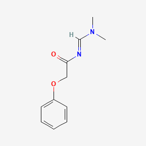 N-[(E)-(Dimethylamino)methylidene]-2-phenoxyacetamide