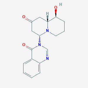 molecular formula C17H19N3O3 B1256483 Hidrachine A 