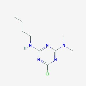 N~4~-Butyl-6-chloro-N~2~,N~2~-dimethyl-1,3,5-triazine-2,4-diamine