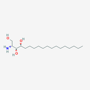 molecular formula C18H39NO3 B12564842 1,3,4-Octadecanetriol, 2-amino-, (2R,3R,4R)- CAS No. 191986-06-8