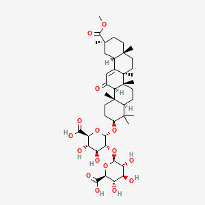 molecular formula C43H64O16 B1256493 Methyl glycyrrhizinate 